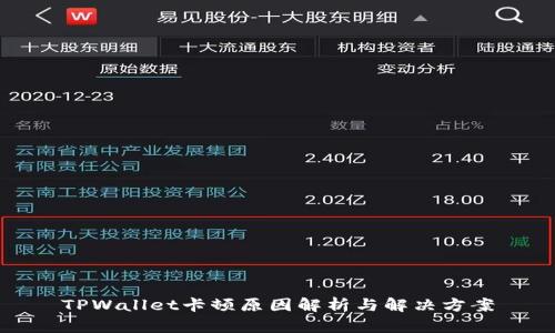 TPWallet卡顿原因解析与解决方案