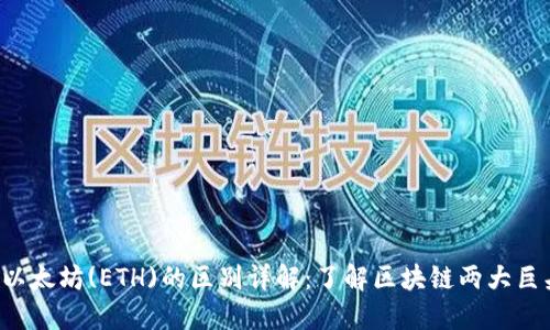 比特币(BTC)与以太坊(ETH)的区别详解：了解区块链两大巨头的优势与局限