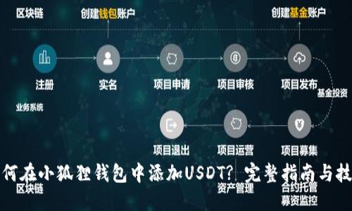 如何在小狐狸钱包中添加USDT? 完整指南与技巧