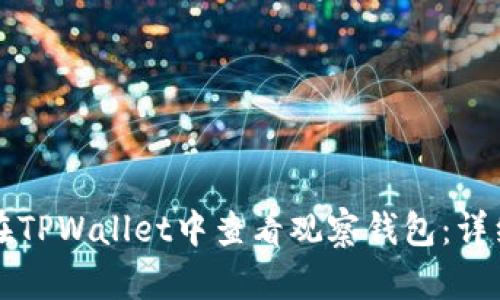 如何在TPWallet中查看观察钱包：详细指南