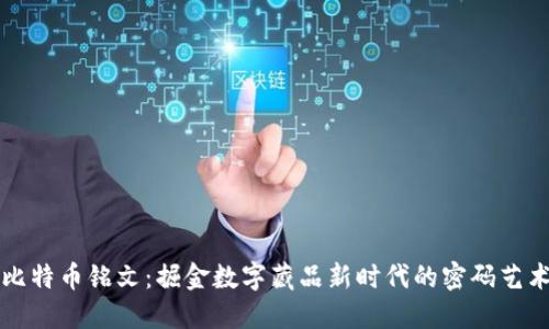 比特币铭文：掘金数字藏品新时代的密码艺术